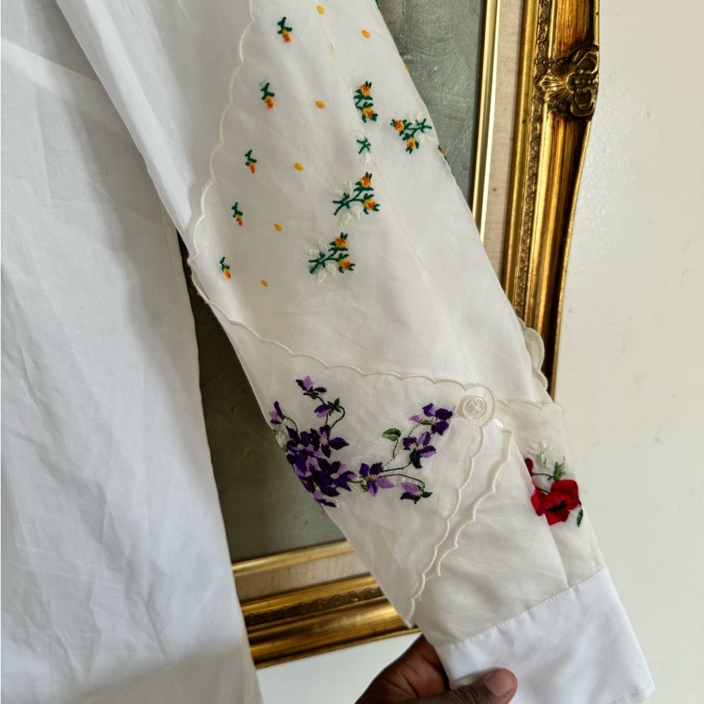 Tory Burch “Afternoon Tea” Blouse - Picture 5 of 6